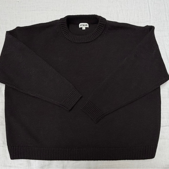 STAUD Sweaters - STAUD Dark Knit Crewneck Sweater